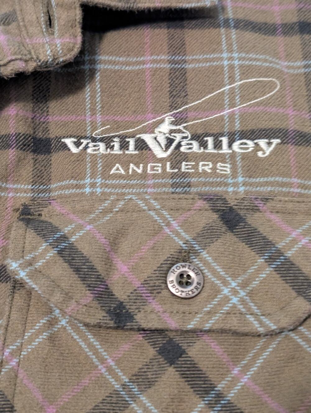 Howler Brothers Harkers Flannel Plaid Men’s Vail Valley Anglers XL